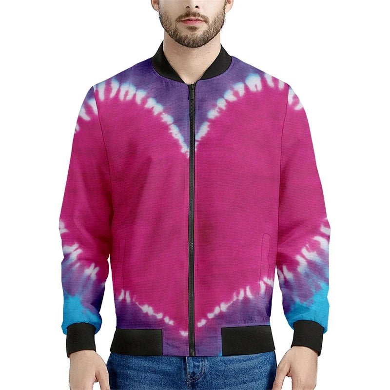 Men’s Tie-Dye Bomber Jacket | Dye My World - Dye My World