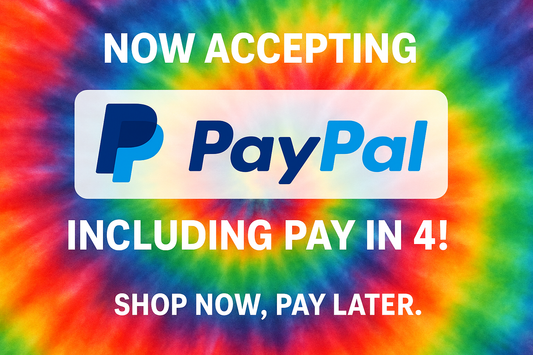 PayPal Is Here — Now You Can Pay in 4 at Dye My World! 🌈
