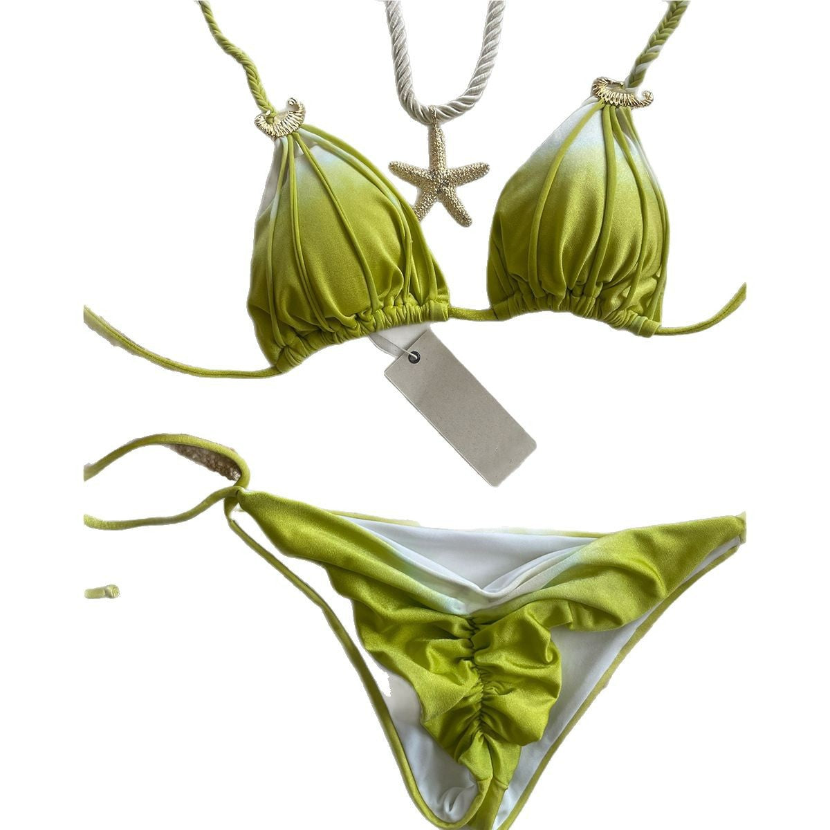 Women's Tie-Dye Bikini Set - Trendy Swimwear for Stylish Beach Days - Dye My World