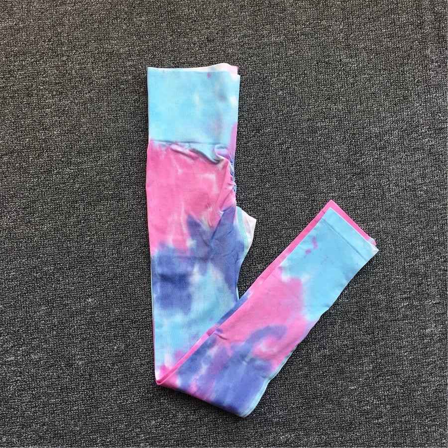VibeDye Tie-Dye Yoga Set for Women - Stylish and Comfortable Activewear