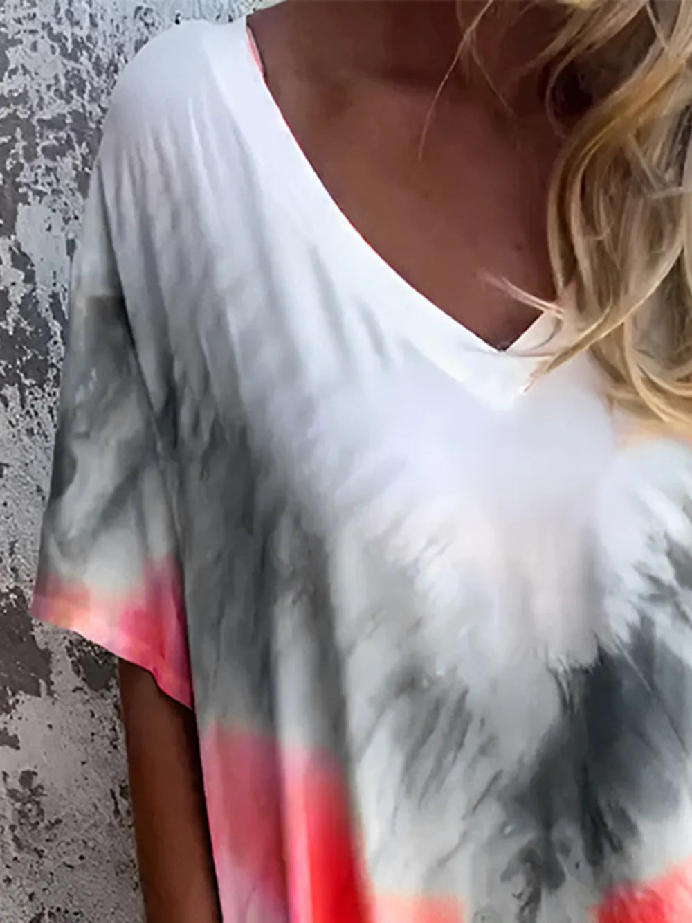 Women's Tie-Dye Dress with Pockets for Effortless Style and Comfort - Dye My World