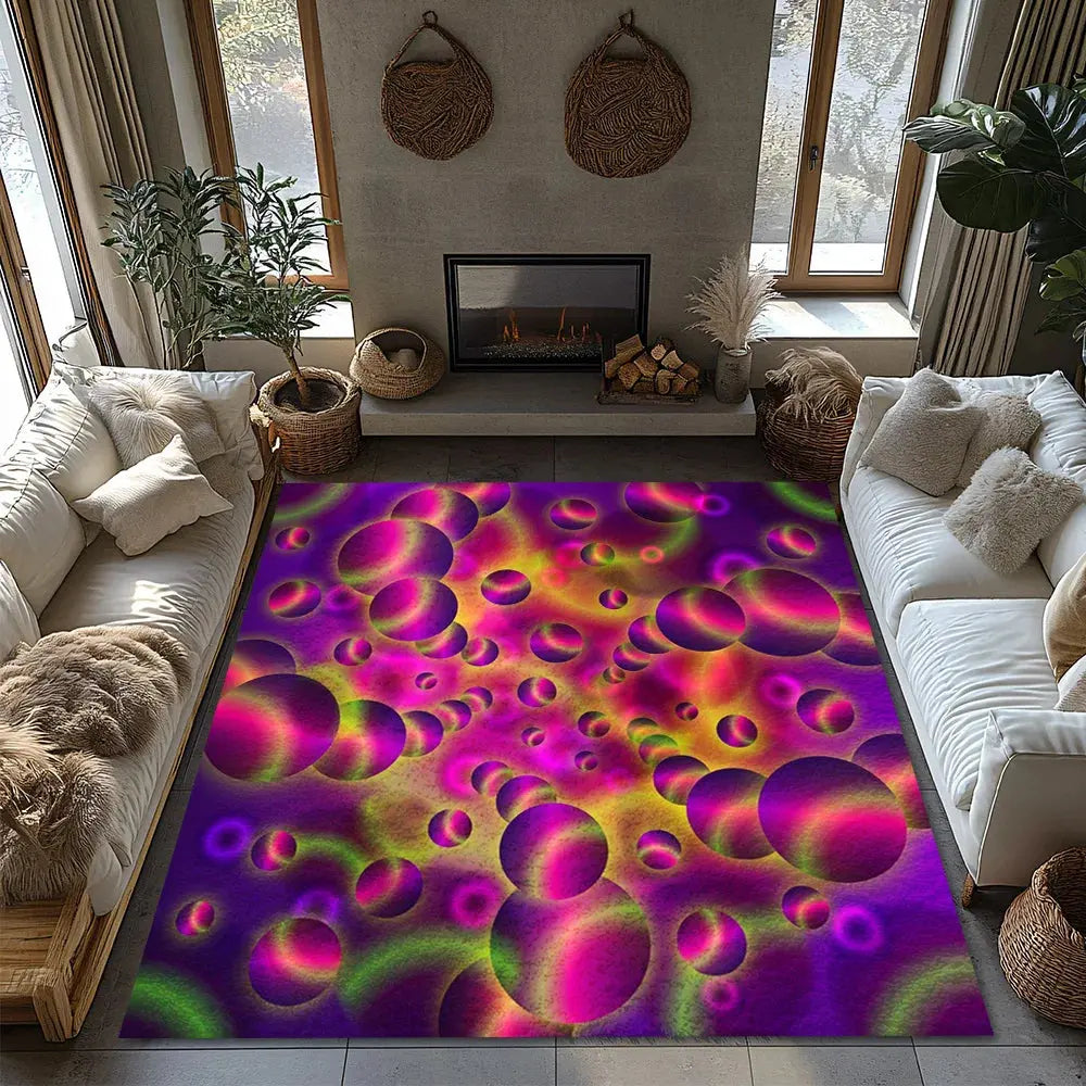 Colorful Bubble Rug - Dye My World