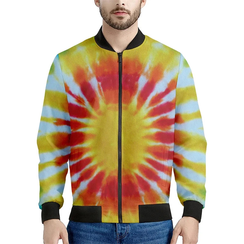 Men’s Tie-Dye Bomber Jacket | Dye My World - Dye My World