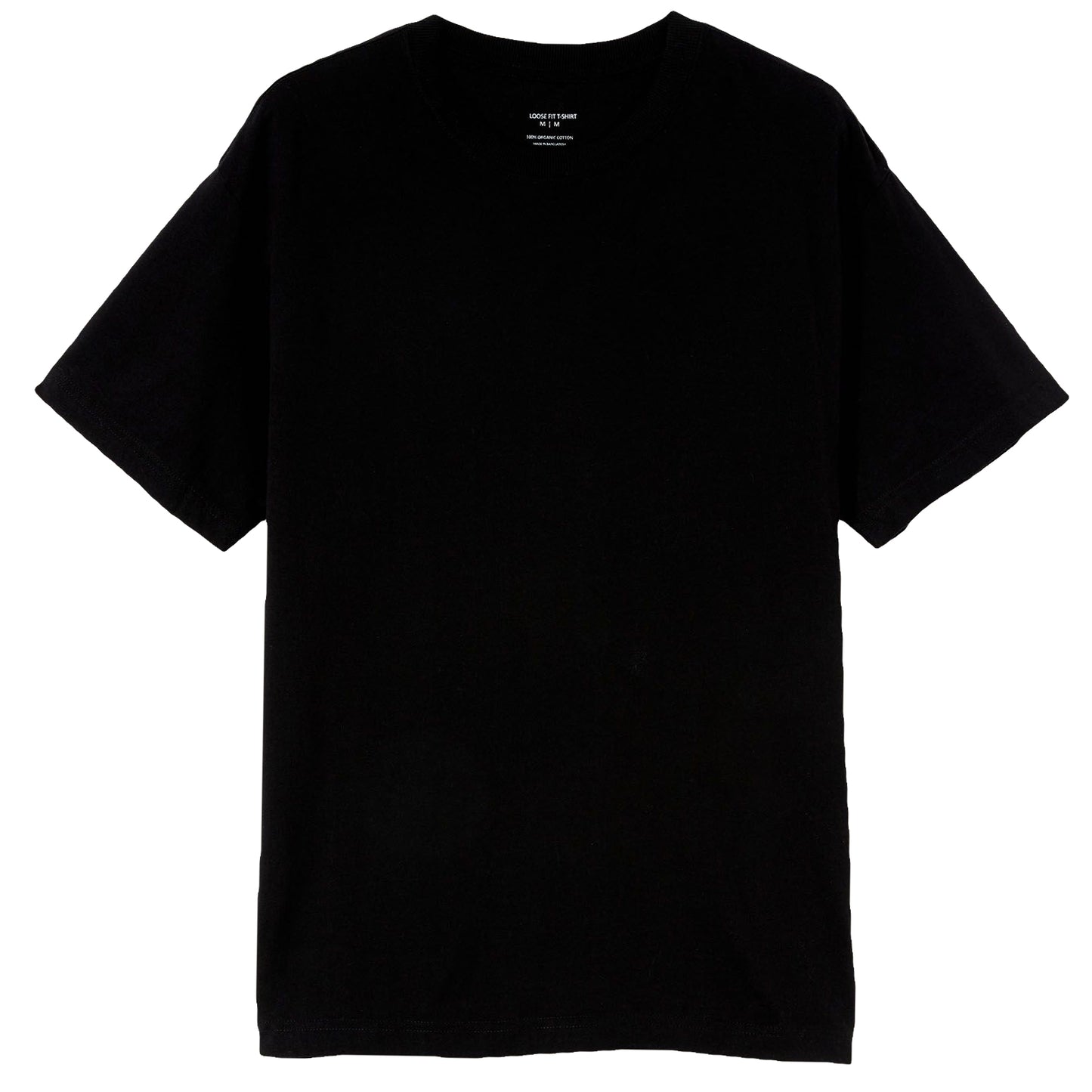Unisex Black Cotton T-Shirt – Perfect for Tie-Dye & DIY Projects, Size 3XL - Dye My World