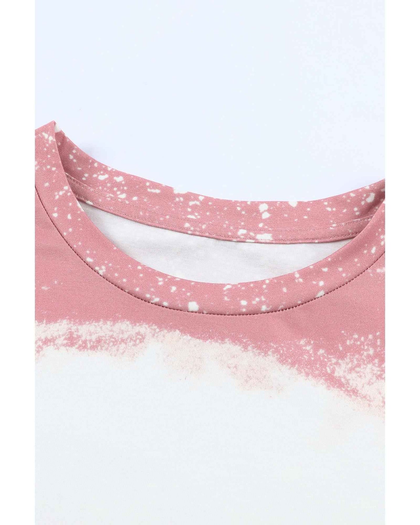 Blush Burst Tie-Dye T-Shirt for Women – Fitted XL Size