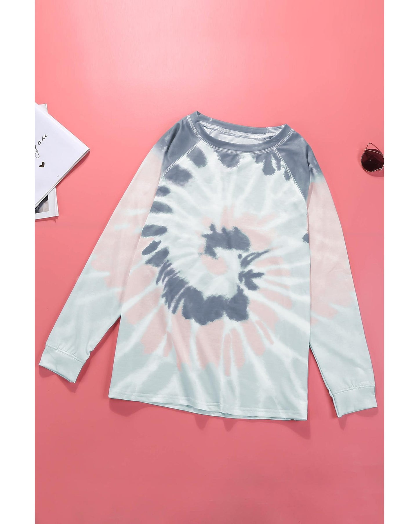 Dye My World Multicolor Tie-Dye Sweatshirt for Women – 2X Large Loose Fit - Dye My World