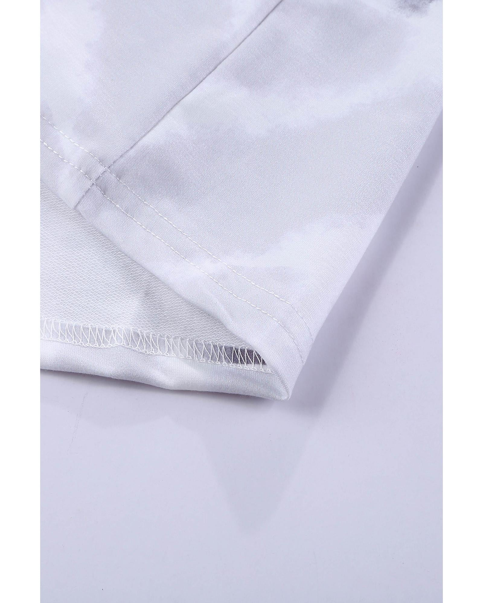 Dye My World Multicolor Tie-Dye Sweatshirt for Women - Loose Fit, Medium Size - Dye My World