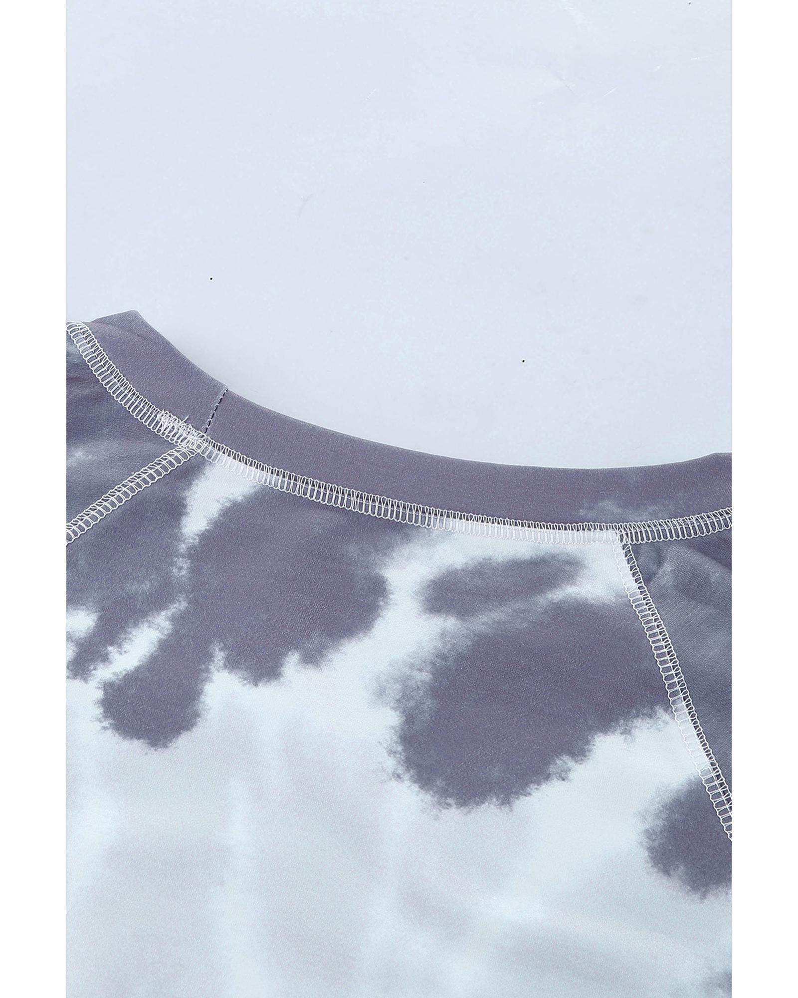 Dye My World Women's Small Multicolor Tie-Dye Sweatshirt - Dye My World