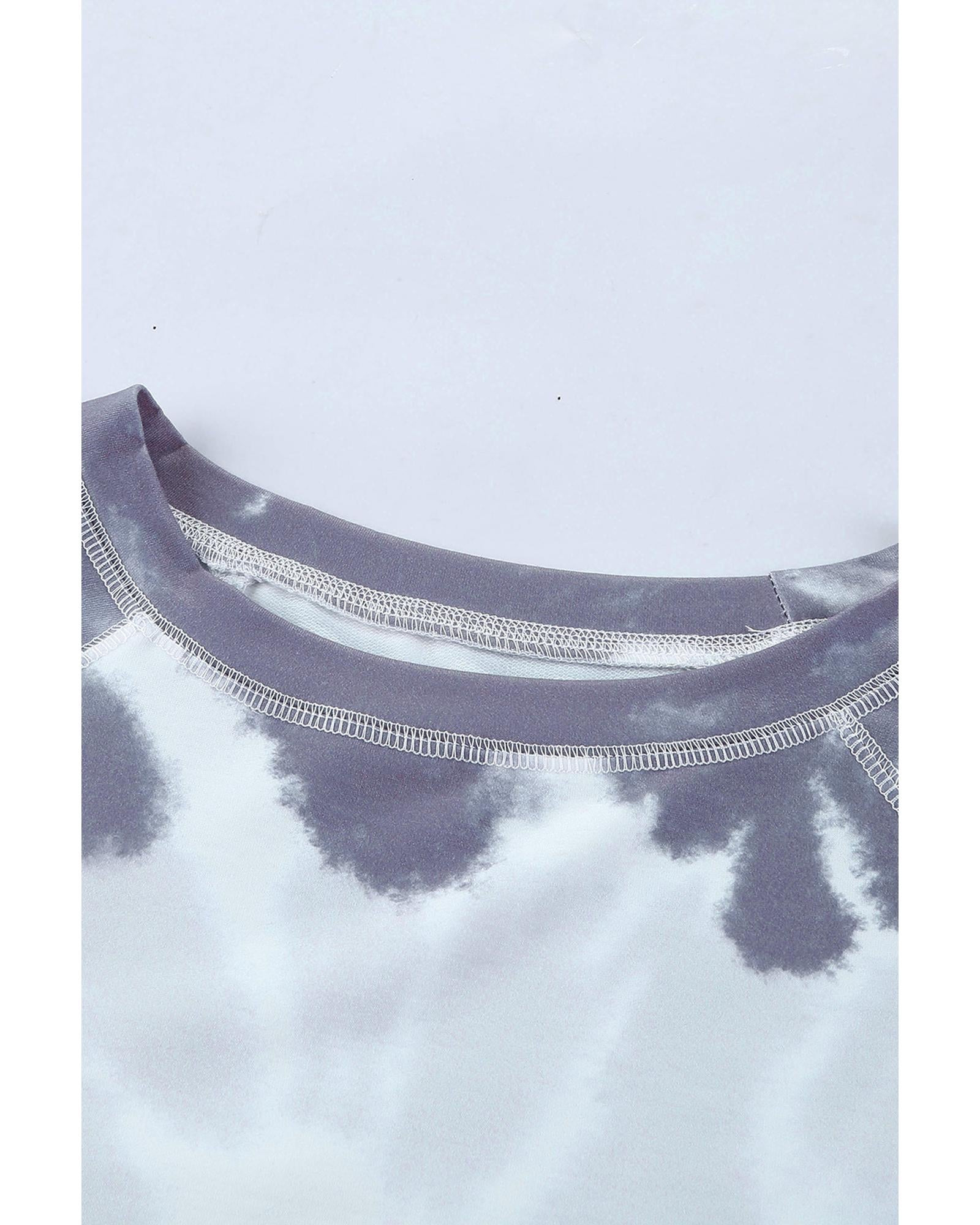 Dye My World Women's Tie-Dye Sweatshirt – Multicolor Ombre Loose Fit, Extra Large - Dye My World