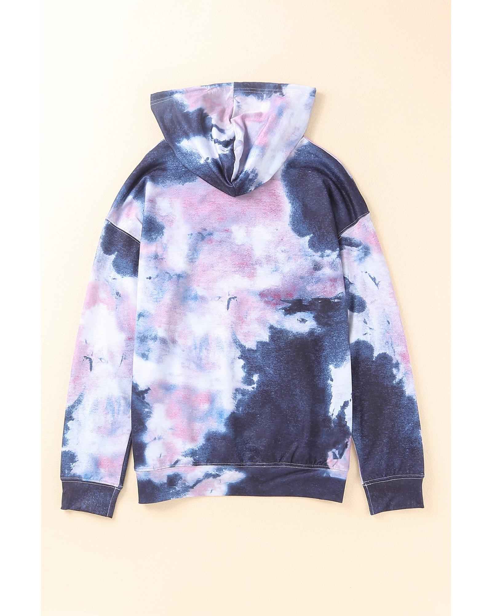 NovaThreads Tie-Dye Hoodie – Bold Color, Chill Vibes – Size M