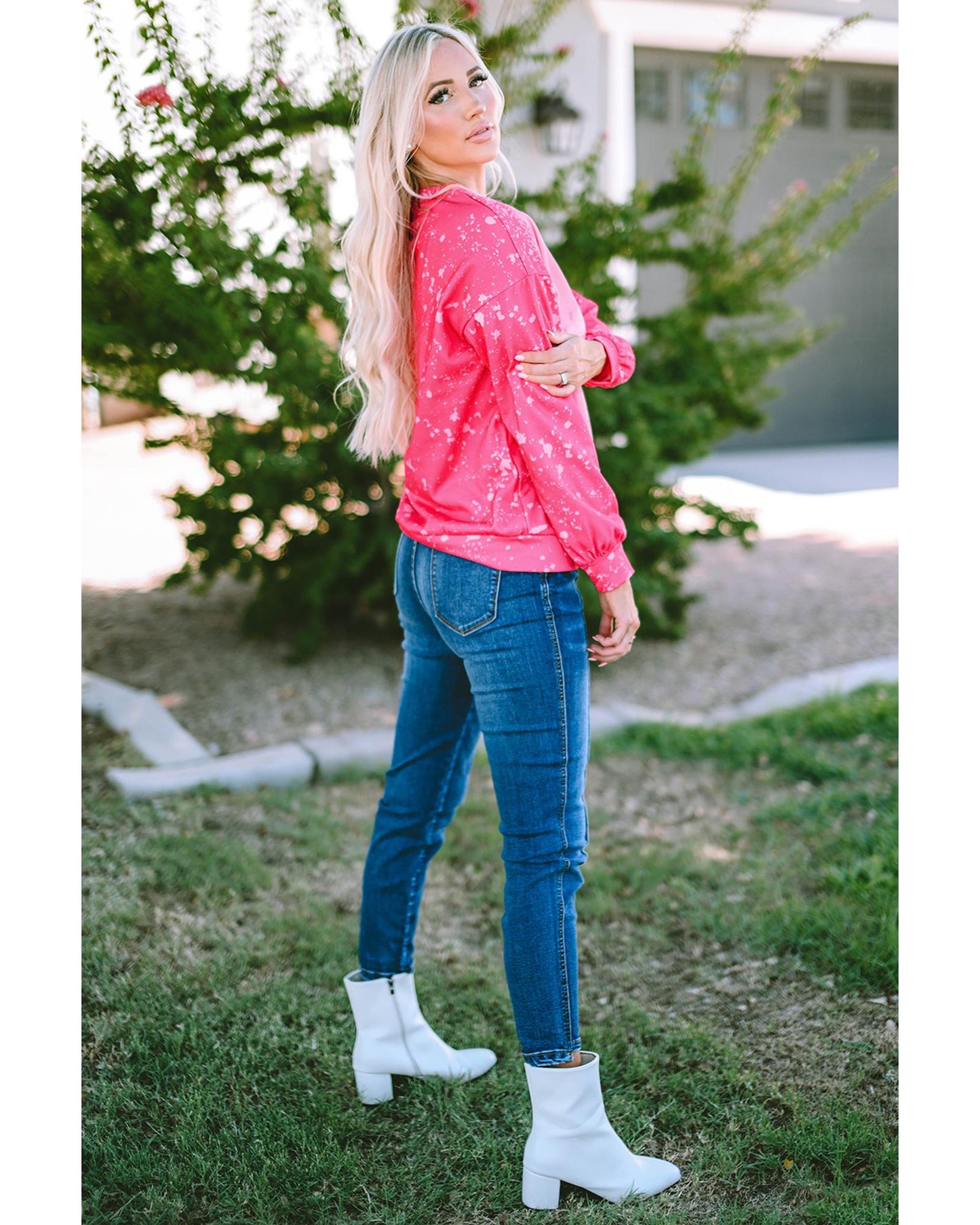 Dye My World Women's Tie-Dye Pullover Sweatshirt - Medium Size for Stylish Comfort - Dye My World