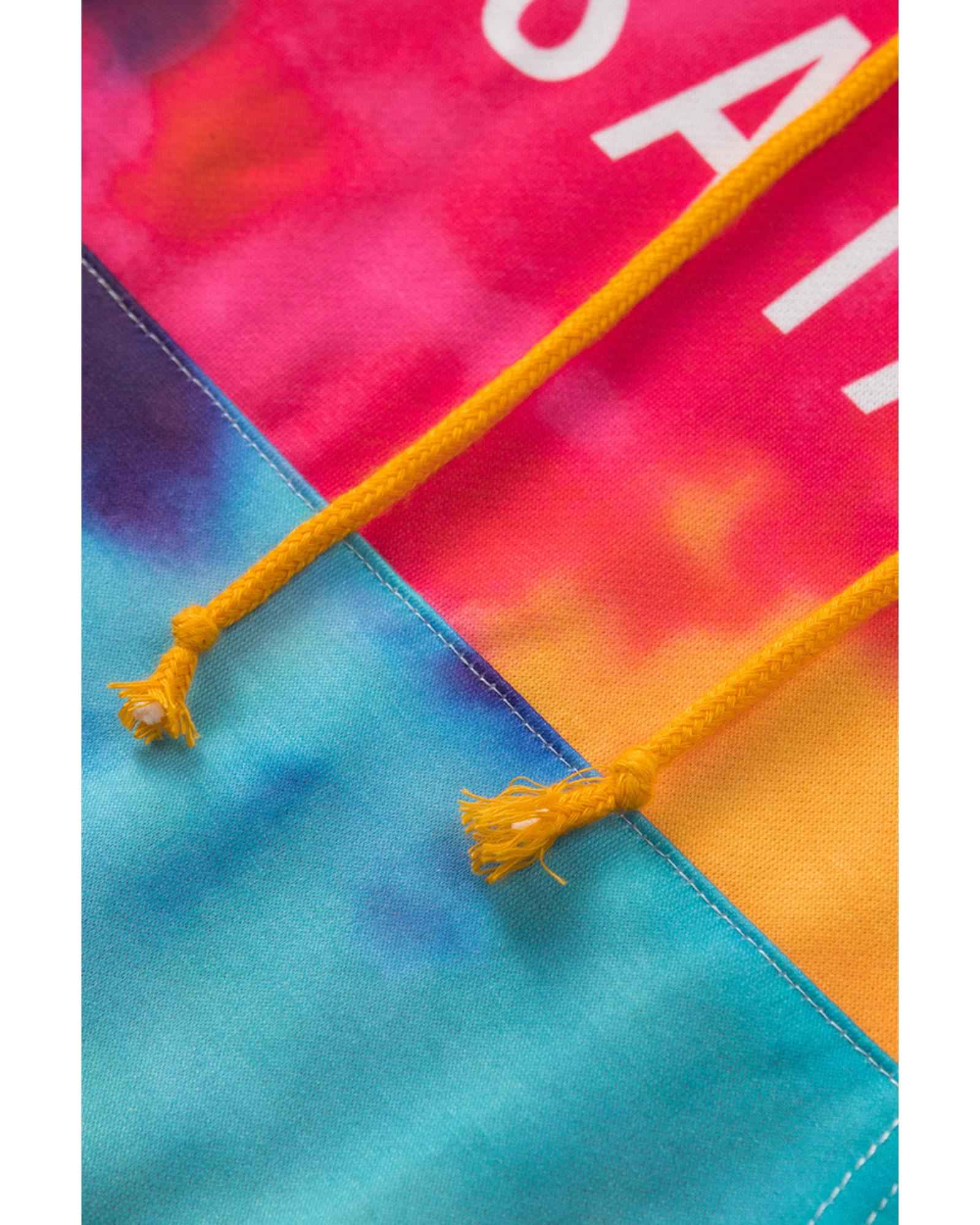 Not Today Satan Hoodie - Tie-Dye Graphic Pullover Sweatshirt, Unisex Streetwear, Size M