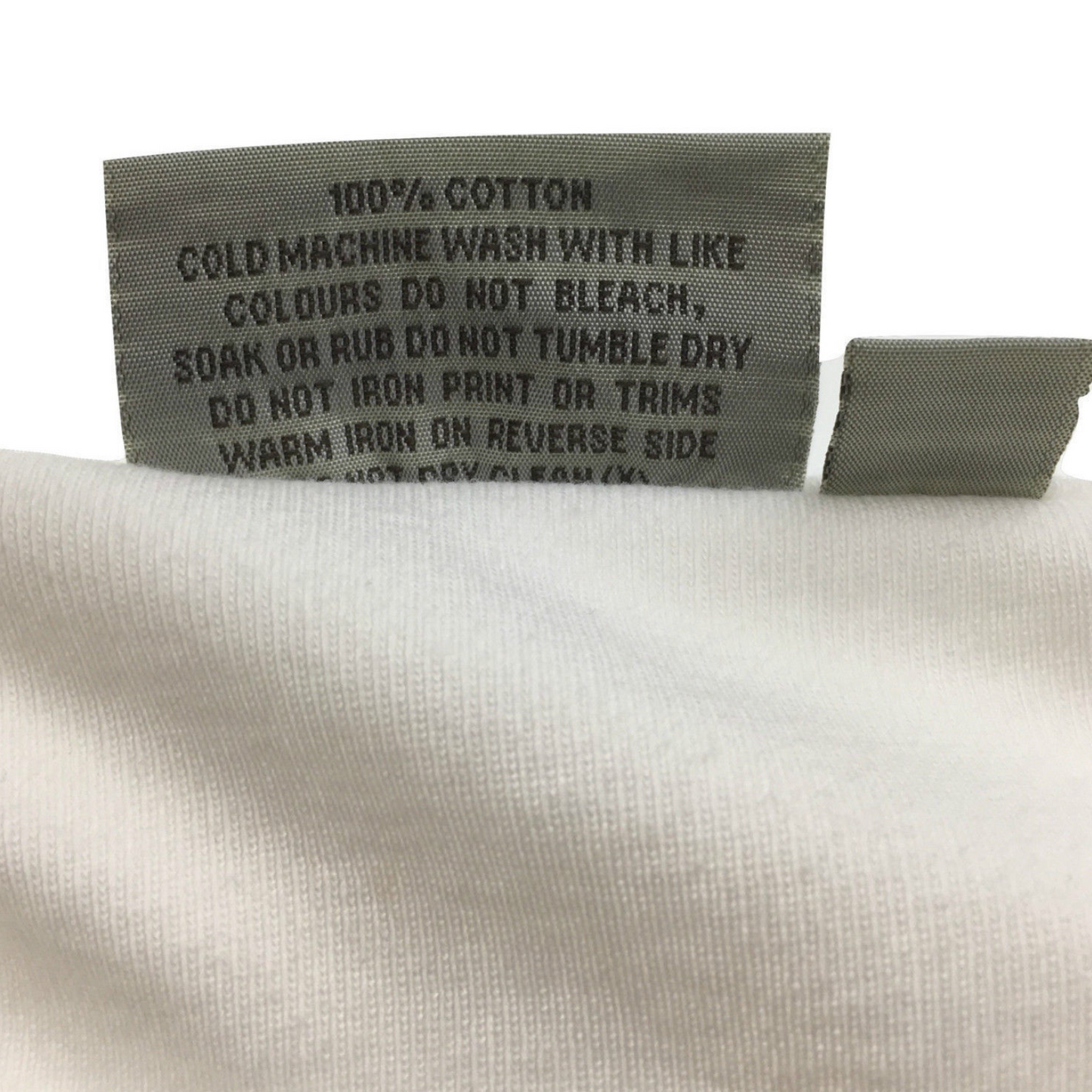 Men's Long Sleeve Cotton T-Shirt - White, Ideal for Tie-Dye & DIY, Size XL